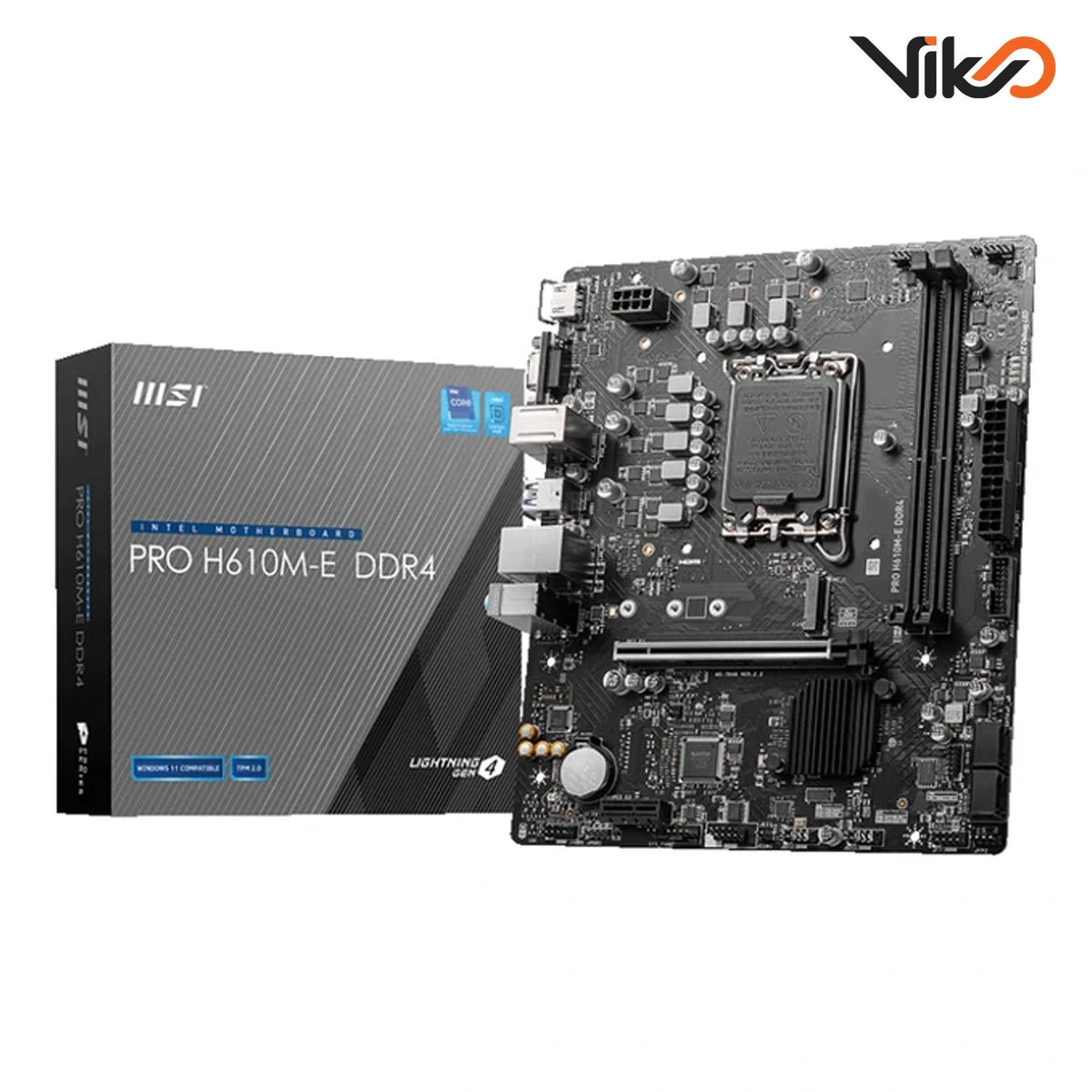 مادربرد ام اس آی مدل PRO H610M-E DDR4