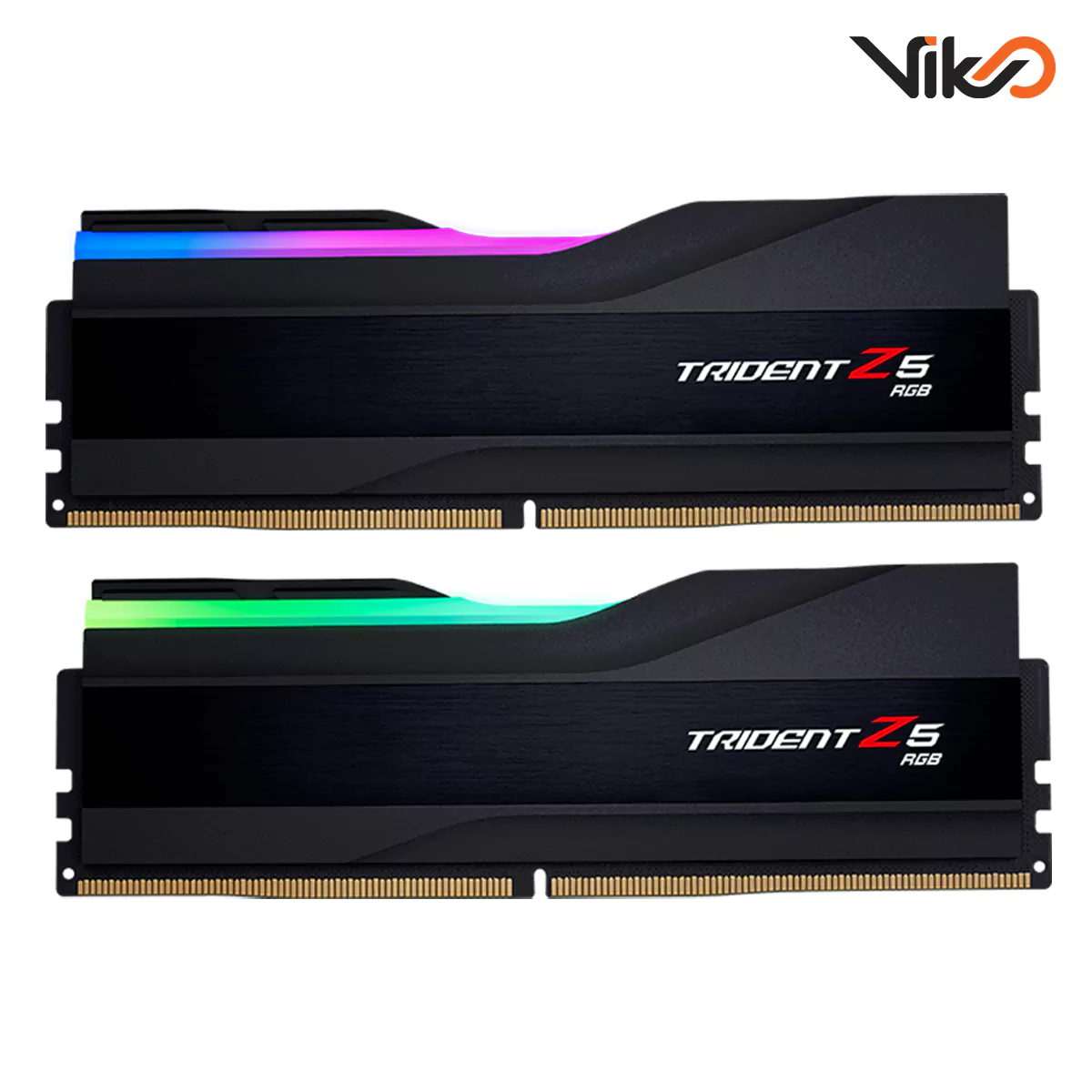 رم کامپیوتر DDR5 دو کاناله 5600 مگاهرتز CL36 جی اسکیل مدل Trident Z5 RGB ظرفیت 32 گیگابایت