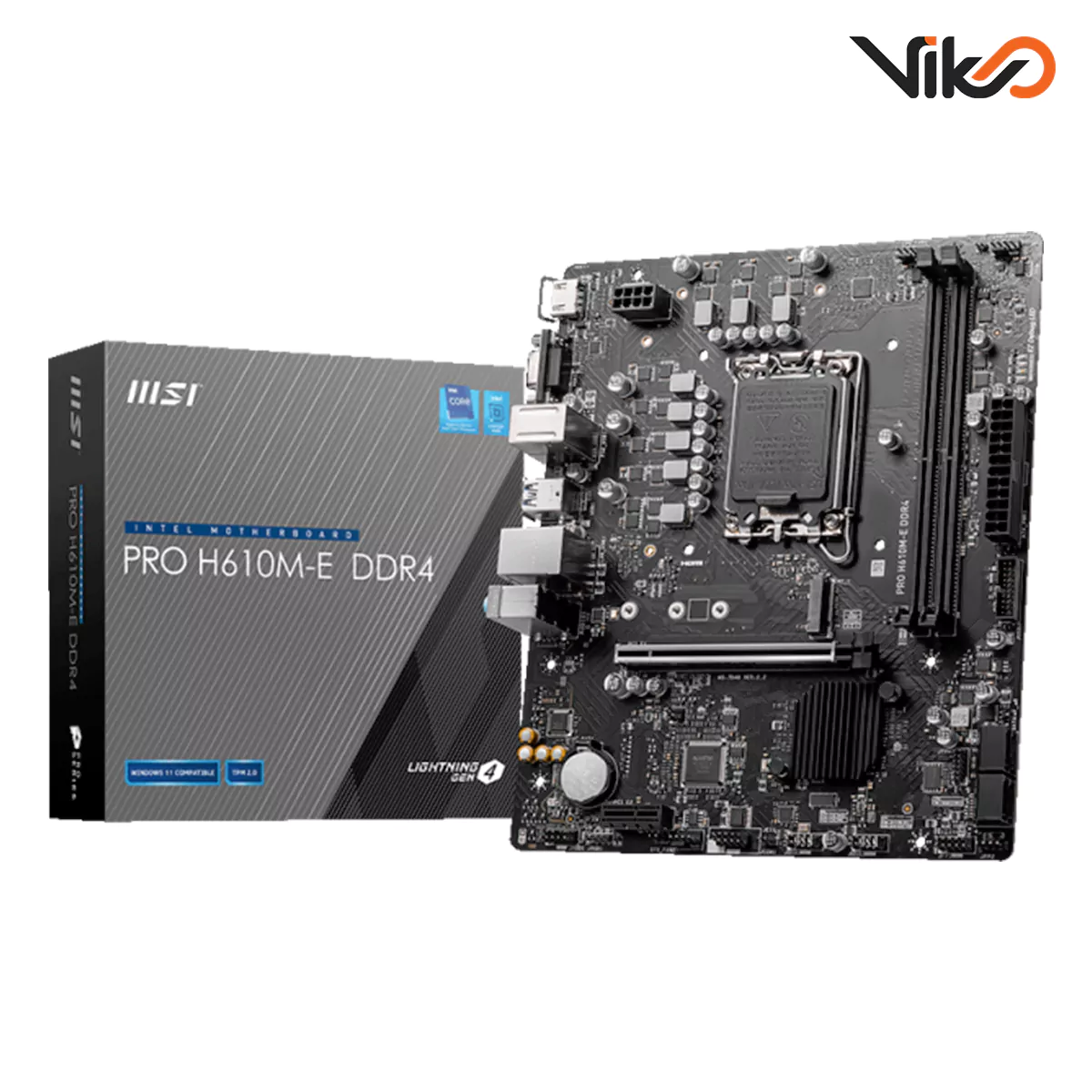 مادربرد ام اس آی مدل PRO H610M-E DDR4