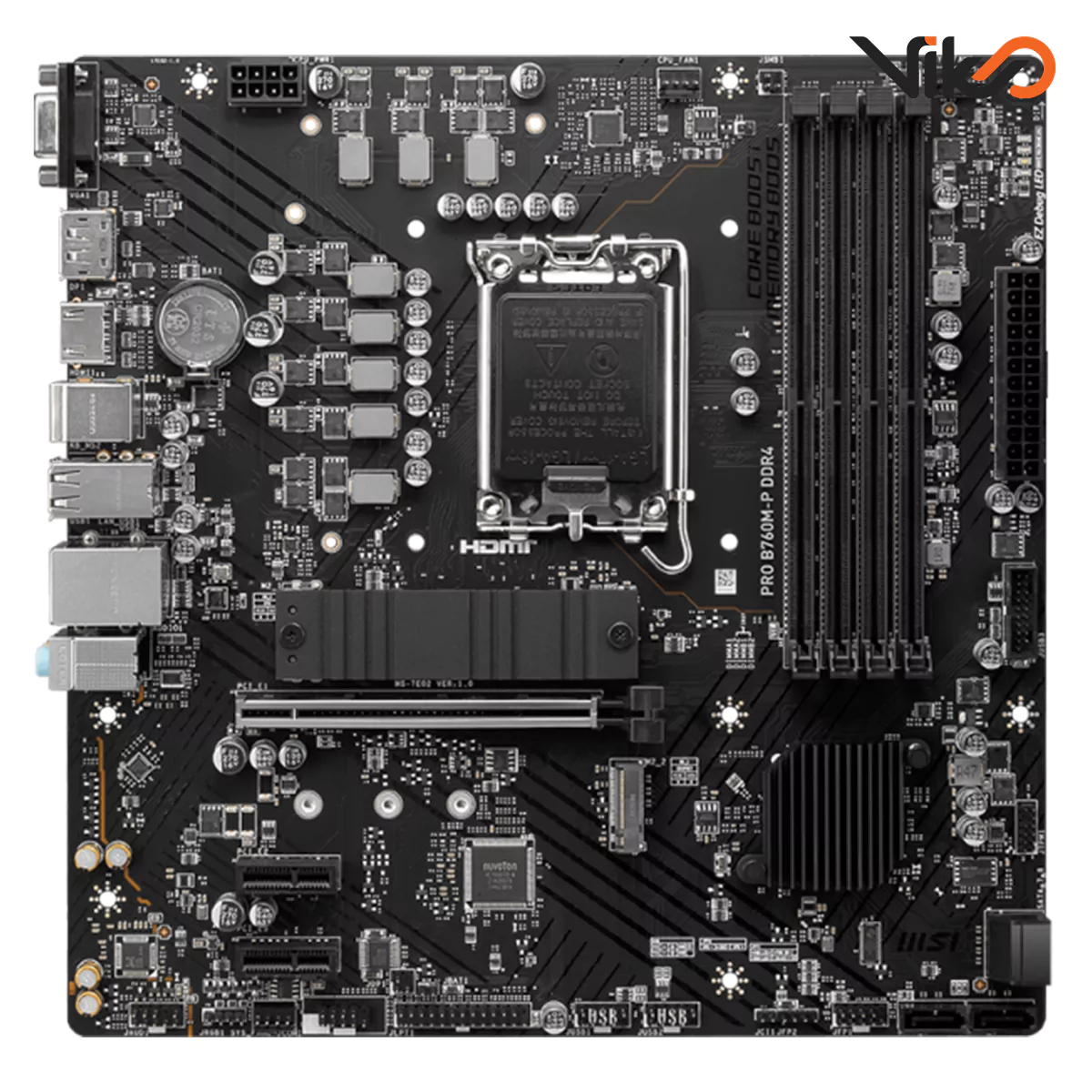 مادربرد ام اس آی مدل PRO H610M-S DDR4