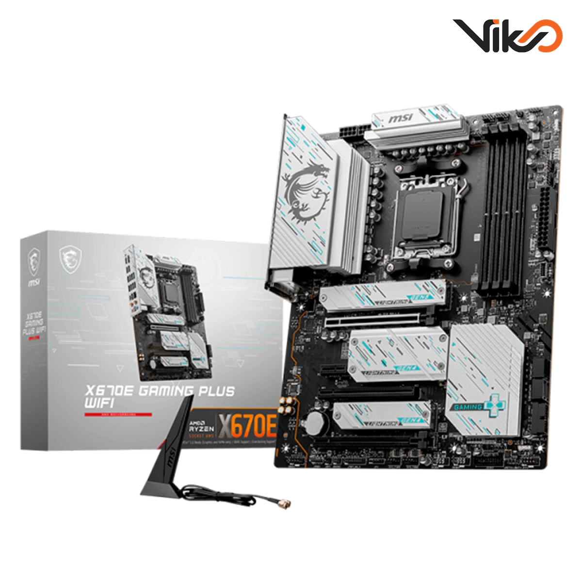 مادربرد ام اس آی مدل X670E GAMING PLUS WIFI