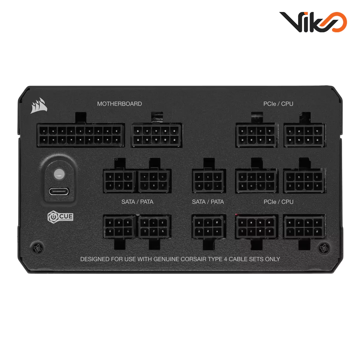 منبع تغذیه کامپیوتر کورسیر مدل HX1000i Platinum