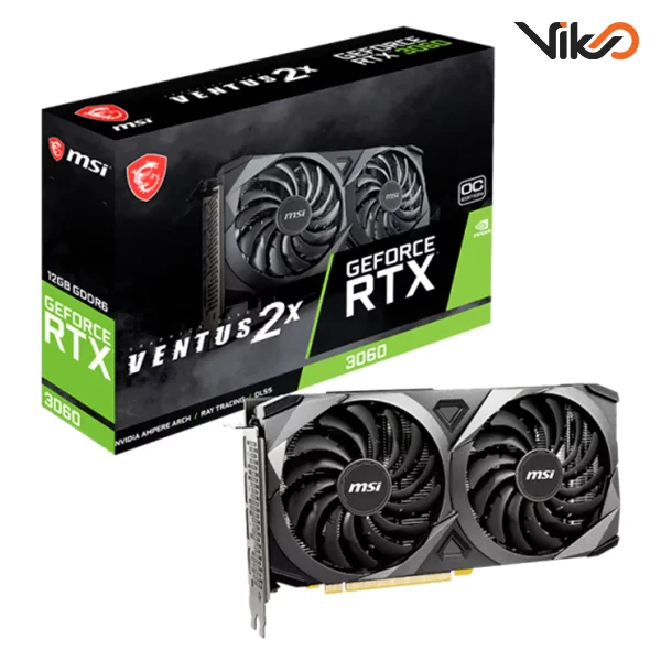 کارت گرافیک ام اس آی مدل GeForce RTX 3060 VENTUS 2X 12G OC