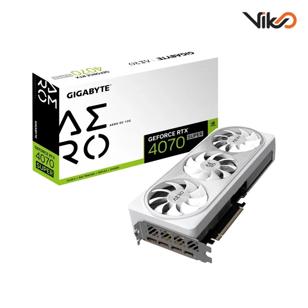 کارت گرافیک گیگابایت GeForce RTX 4070 SUPER AERO OC 12G