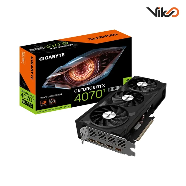 کارت گرافیک گیگابایت GeForce RTX 4070 Ti SUPER WINDFORCE OC 16G