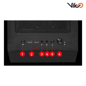 کیس ام اس آی مدل MAG FORGE 100R