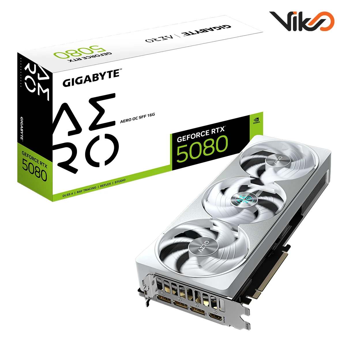 کارت گرافیک گیگابایت مدل GeForce RTX 5080 AERO OC SFF 16GB