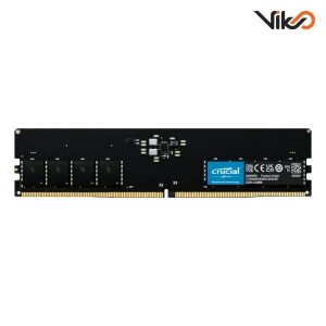 رم کامپیوتر DDR5 تک کاناله 4800 مگاهرتز CL40 کروشیال ظرفیت 16 گیگابایت
