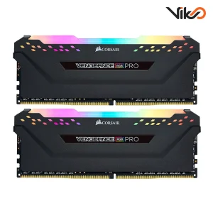 رم کامپیوتر DDR4 دو کاناله 3200 مگاهرتز CL16 کورسیر مدل VENGEANCE RGB PRO ظرفیت 32 گیگابایت