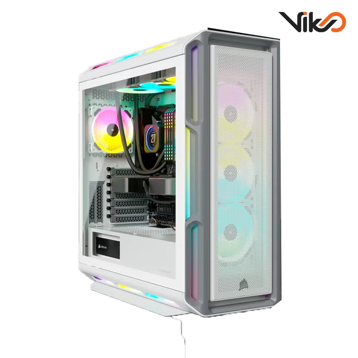 iCUE 5000T RGB White (2)