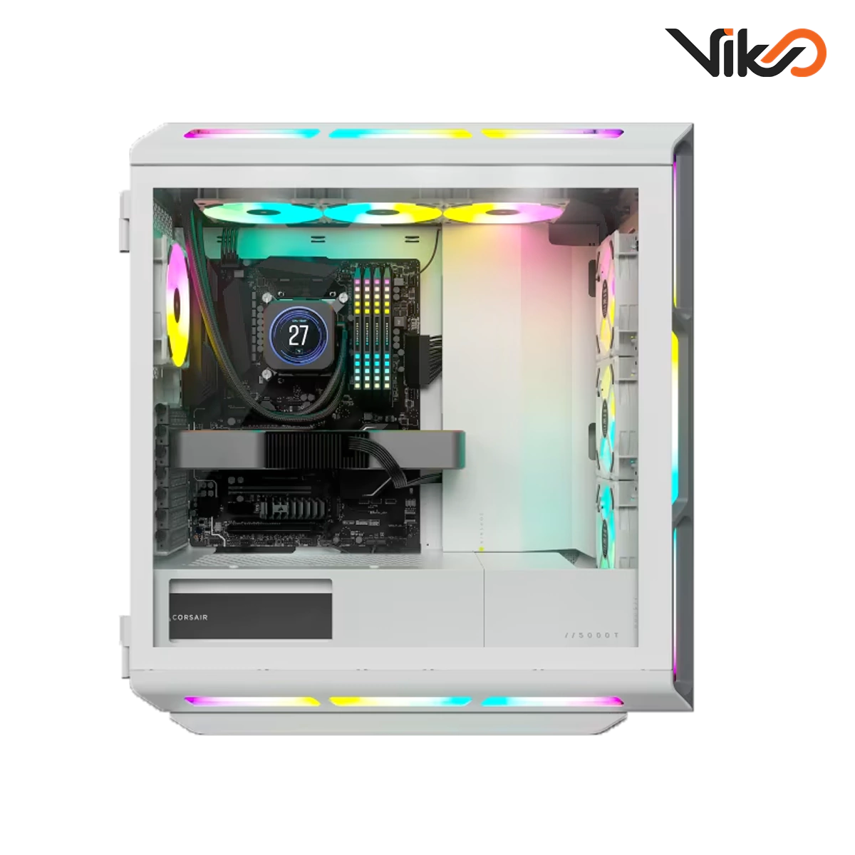 iCUE 5000T RGB White (3)