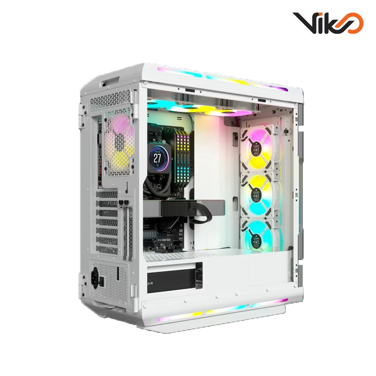 iCUE 5000T RGB White (4)