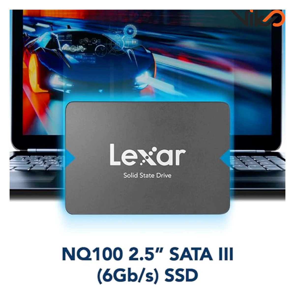 اس اس دی اینترنال لکسار مدل NS100 ظرفیت 128 گیگابایت