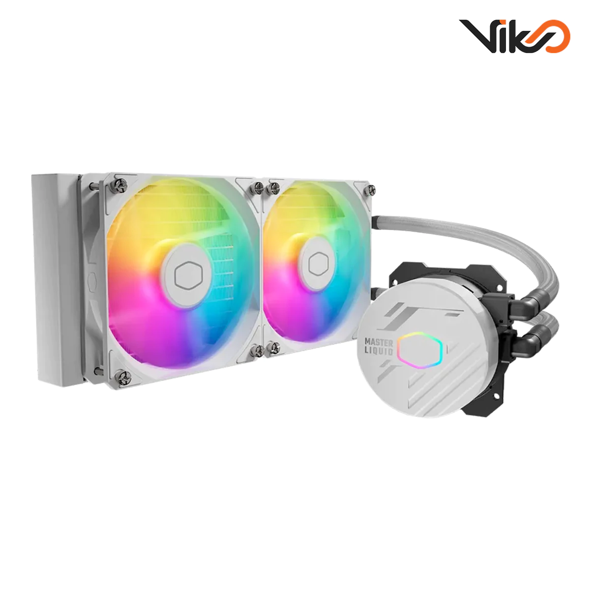 خنک کننده مایع پردازنده کولر مستر مدل MasterLiquid 240L Core ARGB White