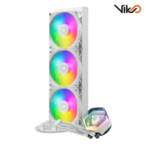 خنک کننده مایع پردازنده کولر مستر مدل MasterLiquid 360 Atmos White