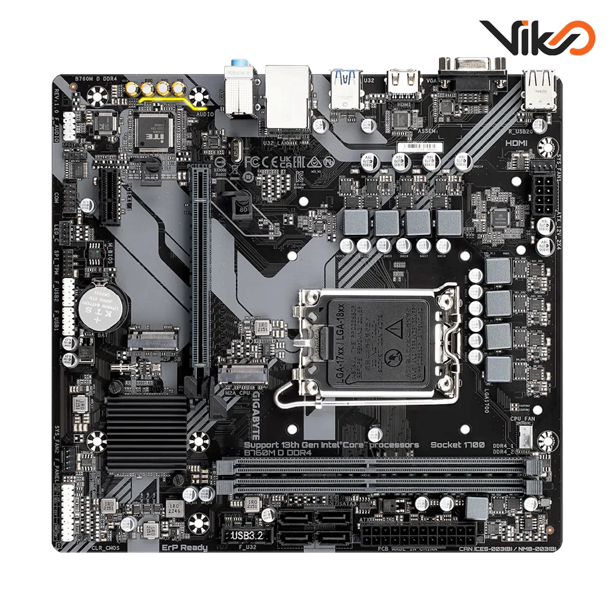 مادربرد گیگابایت مدل B760M D DDR4 (5)