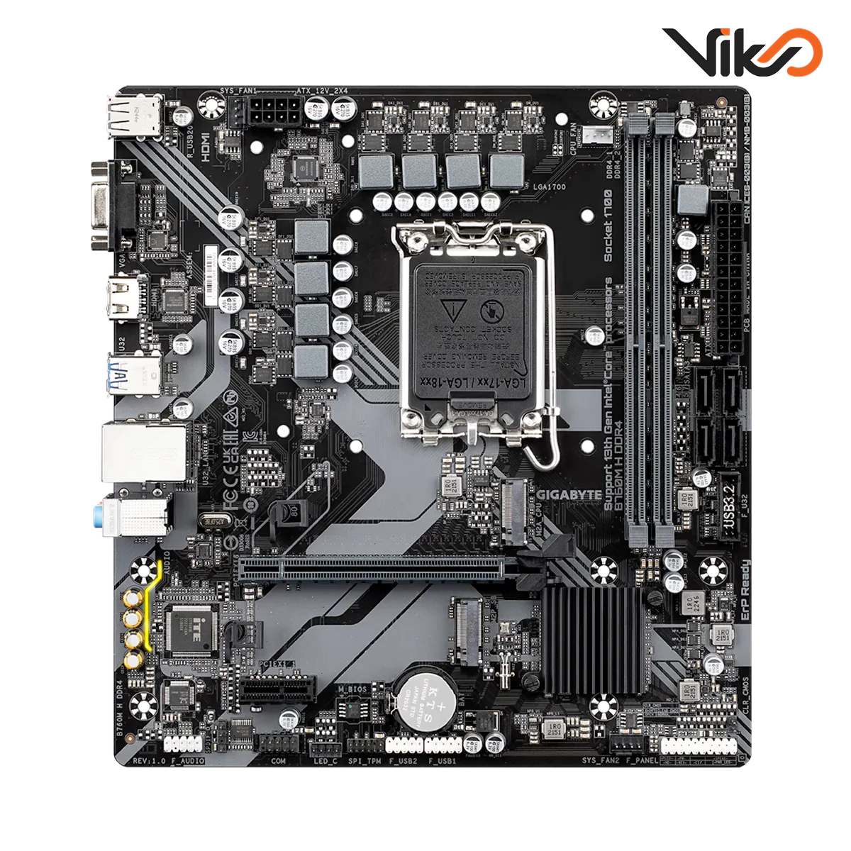 مادربرد گیگابایت مدل B760M H DDR4 (2)