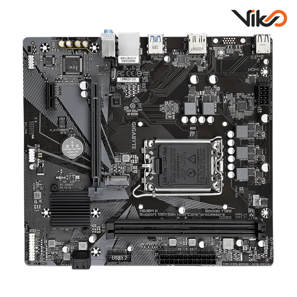 مادربرد گیگابایت مدل H610M K (4)