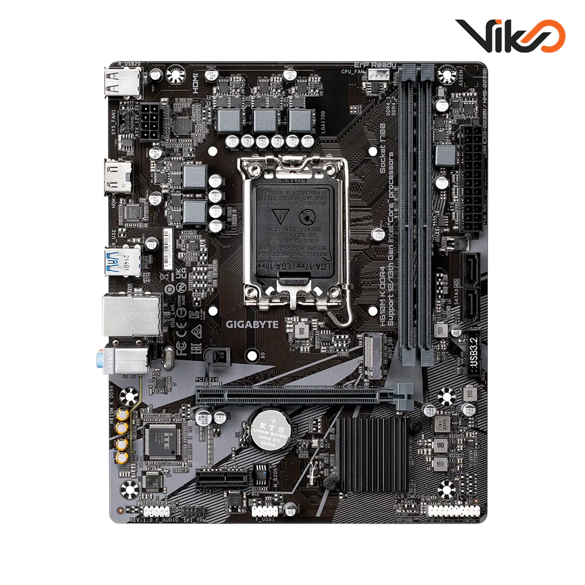 مادربرد گیگابایت مدل H610M K DDR4 (2)