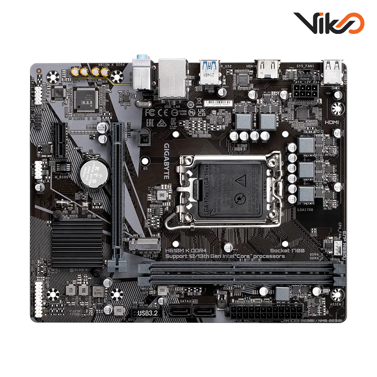 مادربرد گیگابایت مدل H610M K DDR4 (5)