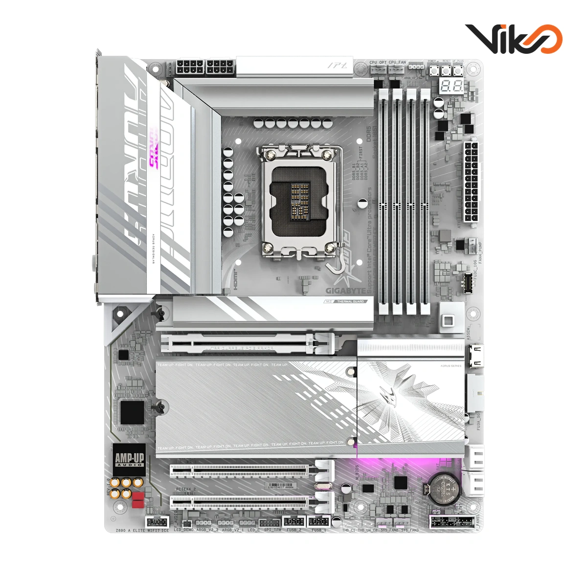 مادربرد گیگابایت مدل Z890 AORUS ELITE WIFI7 ICE