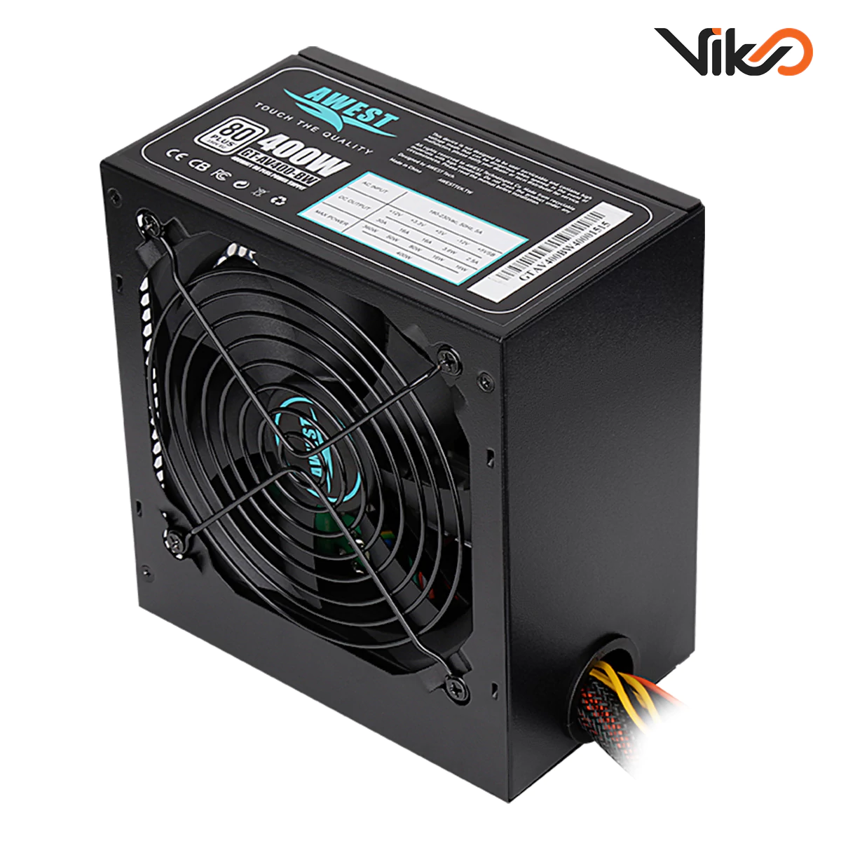 منبع تغذیه کامپیوتر اوست مدل AV400-BW