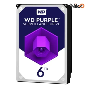 هارد اینترنال 3.5 اینچ وسترن دیجیتال مدل Purple ظرفیت 6 ترابایت