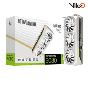 کارت گرافیک زوتک مدل GeForce RTX 5080 SOLID OC White Edition 16GB