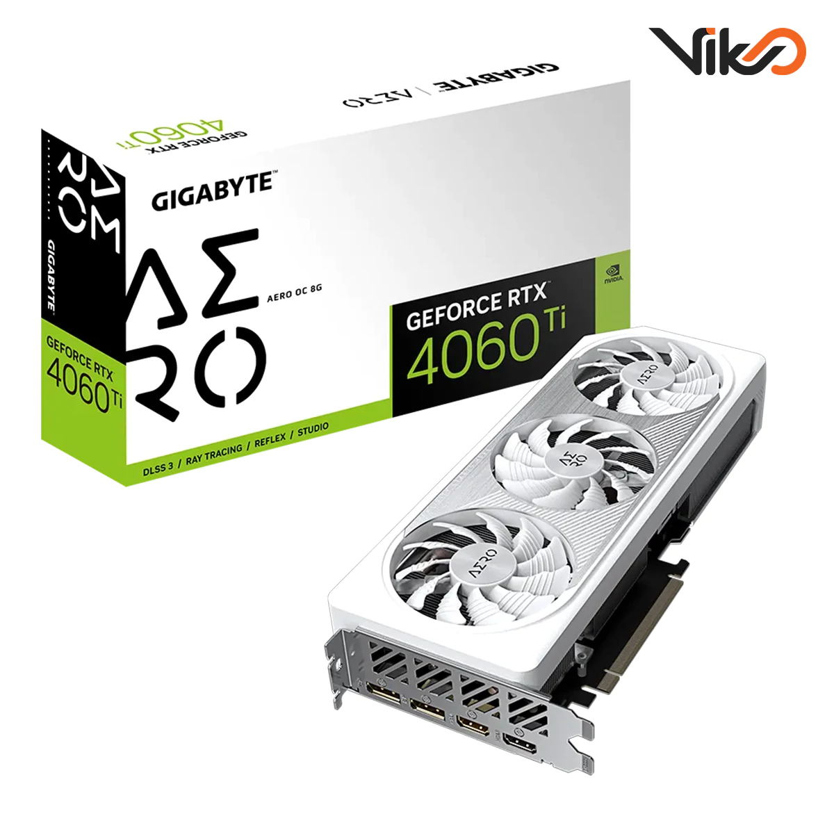 کارت گرافیک گیگابایت GeForce RTX 4060 Ti AERO OC 8GB (1)