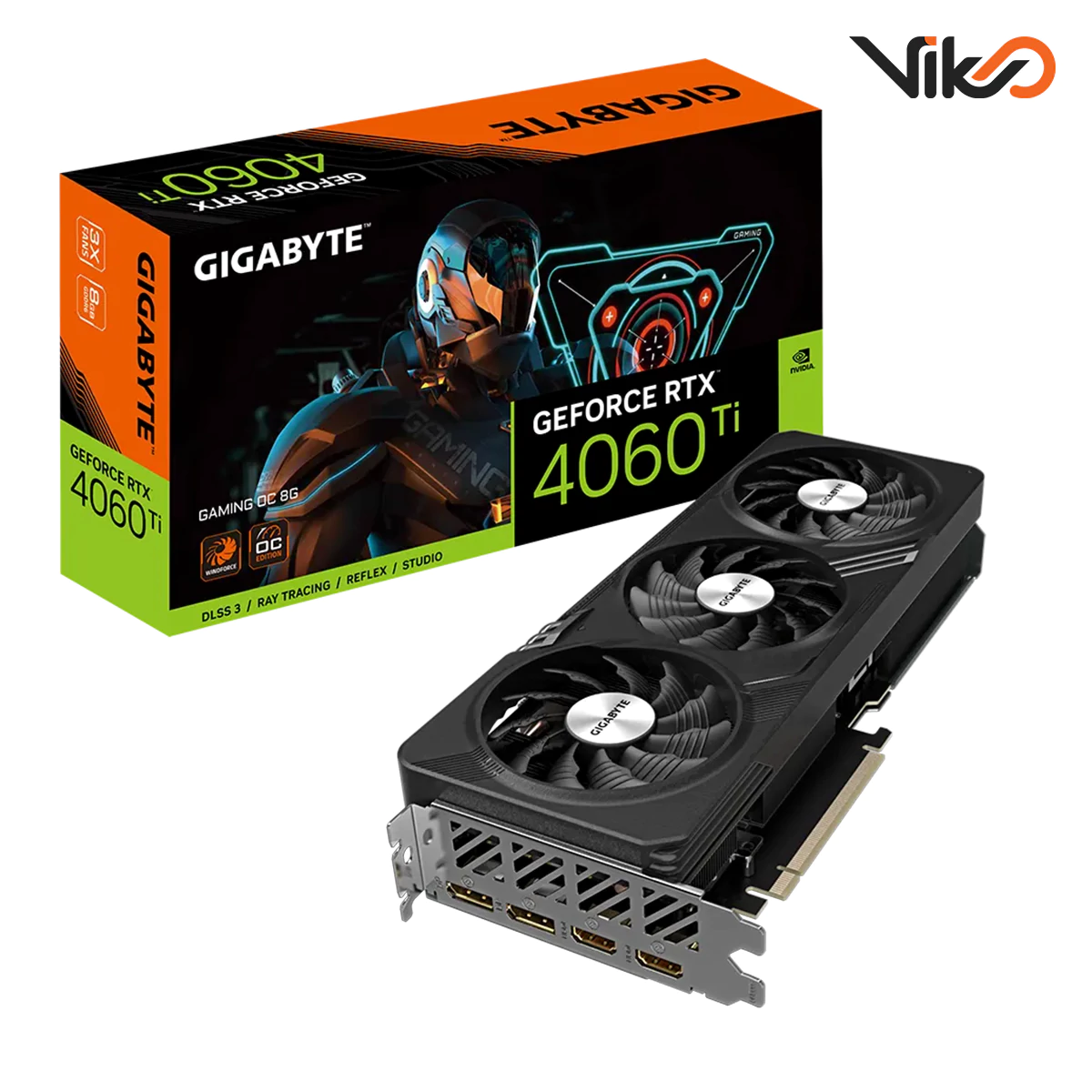 کارت گرافیک گیگابایت GeForce RTX 4060 Ti GAMING OC 8GB (1)