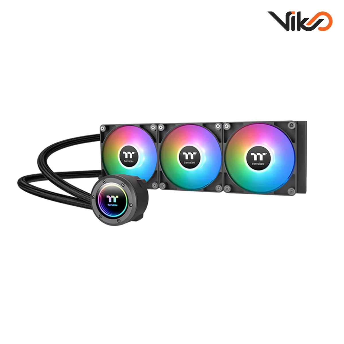 خنک کننده مایع پردازنده ترمالتیک مدل TH420 V2 ARGB Sync Black (1)
