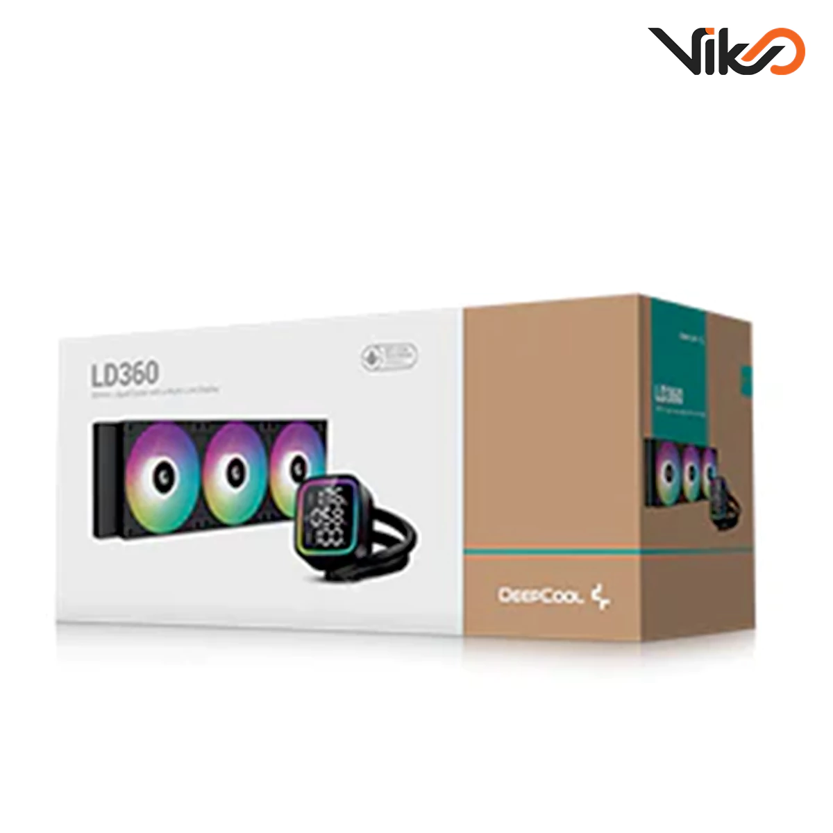 خنک کننده مایع پردازنده دیپ کول LD360 ARGB Black (5)