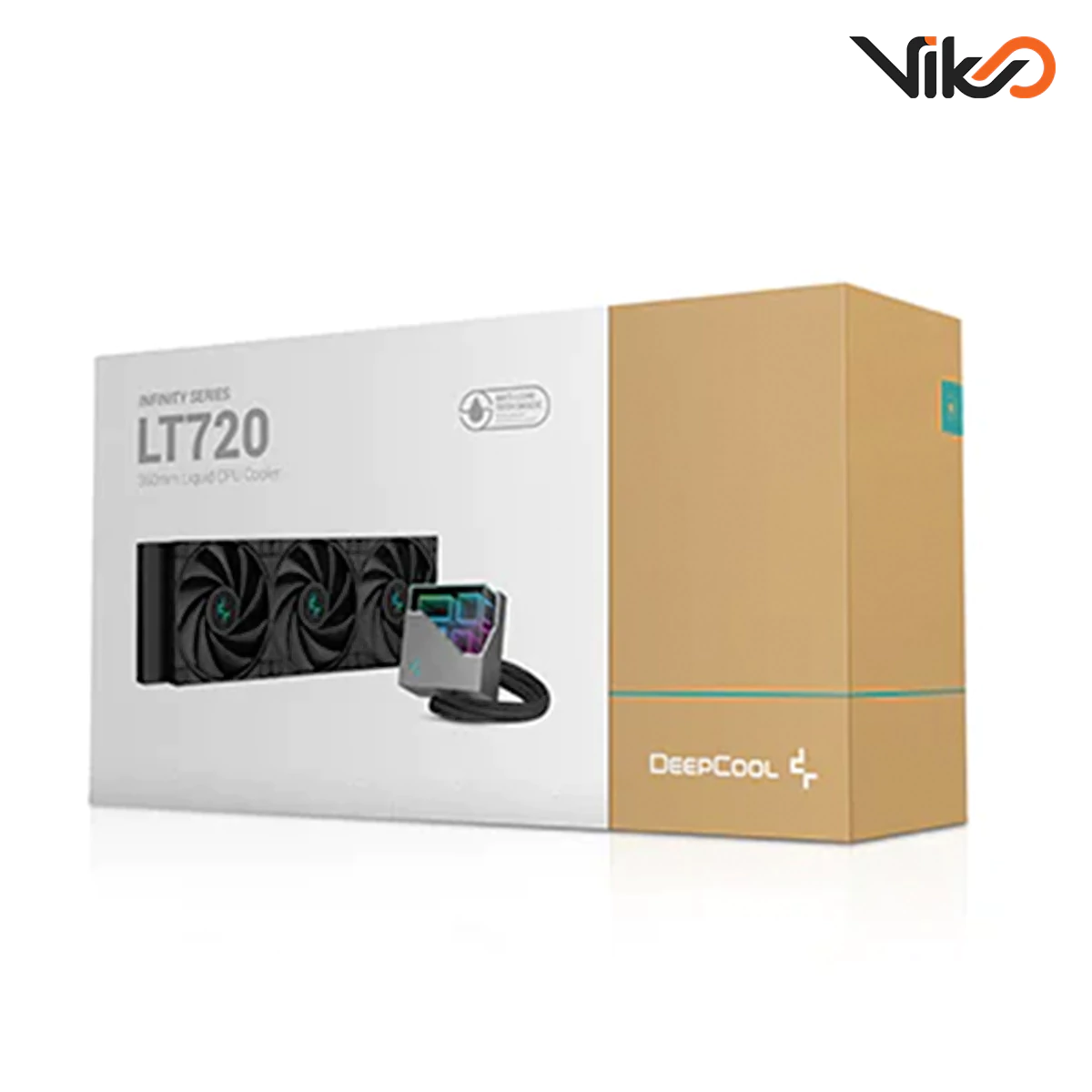 خنک کننده مایع پردازنده دیپ کول LT720 Black (5)