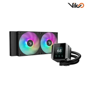 خنک کننده مایع پردازنده دیپ کول مدل MYSTIQUE 240 ARGB Black