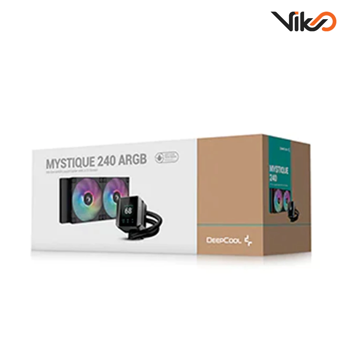 خنک کننده مایع پردازنده دیپ کول مدل MYSTIQUE 240 ARGB Black (5)