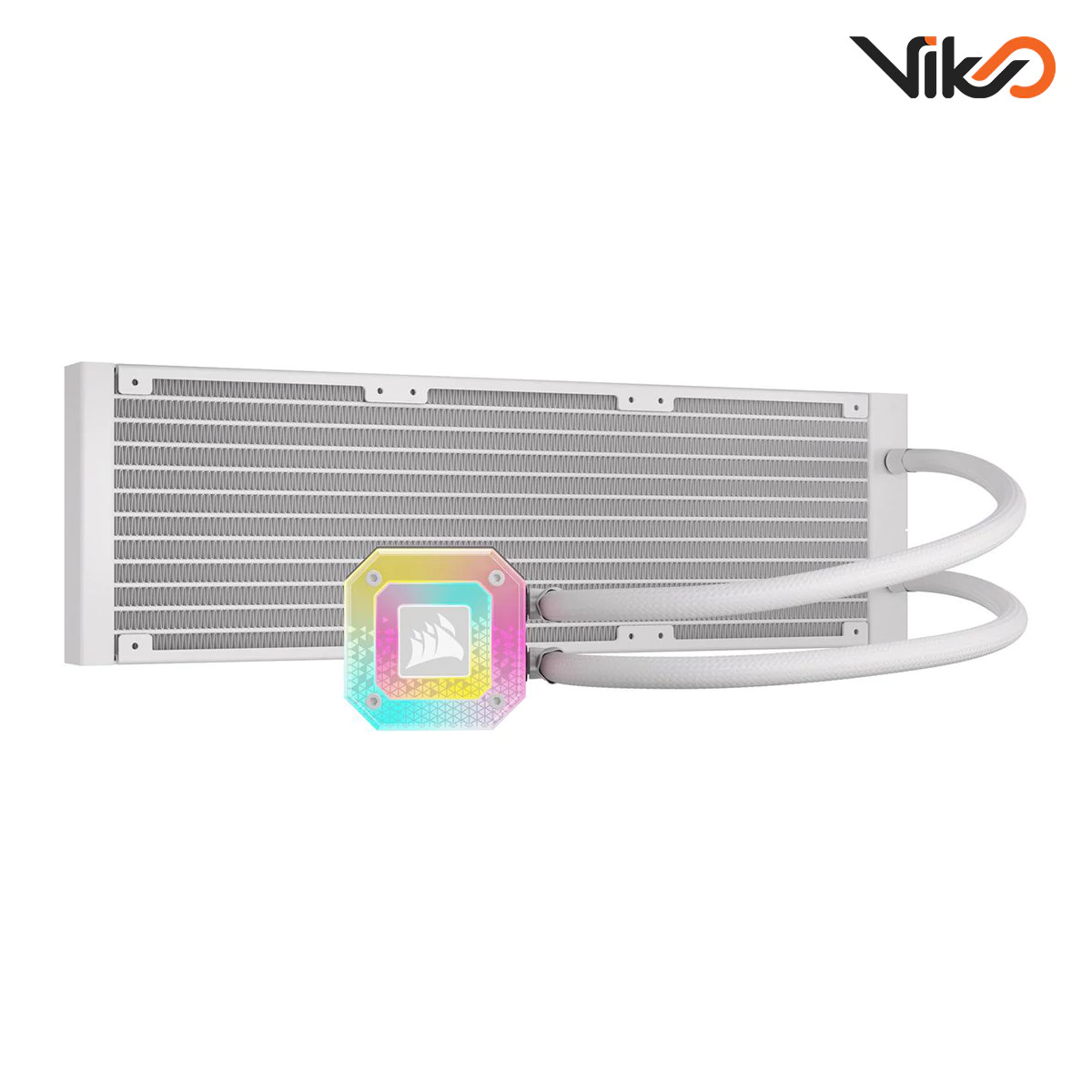 خنک کننده مایع پردازنده کورسیر iCUE H150i ELITE CAPELLIX XT White (2)