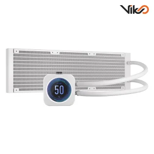 خنک کننده مایع پردازنده کورسیر iCUE H150i ELITE LCD XT White (2)