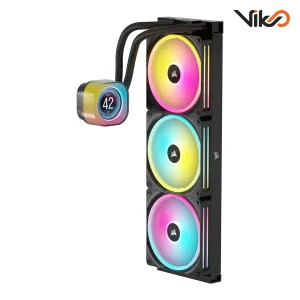 خنک کننده مایع پردازنده کورسیر iCUE LINK H170i LCD Black (4)