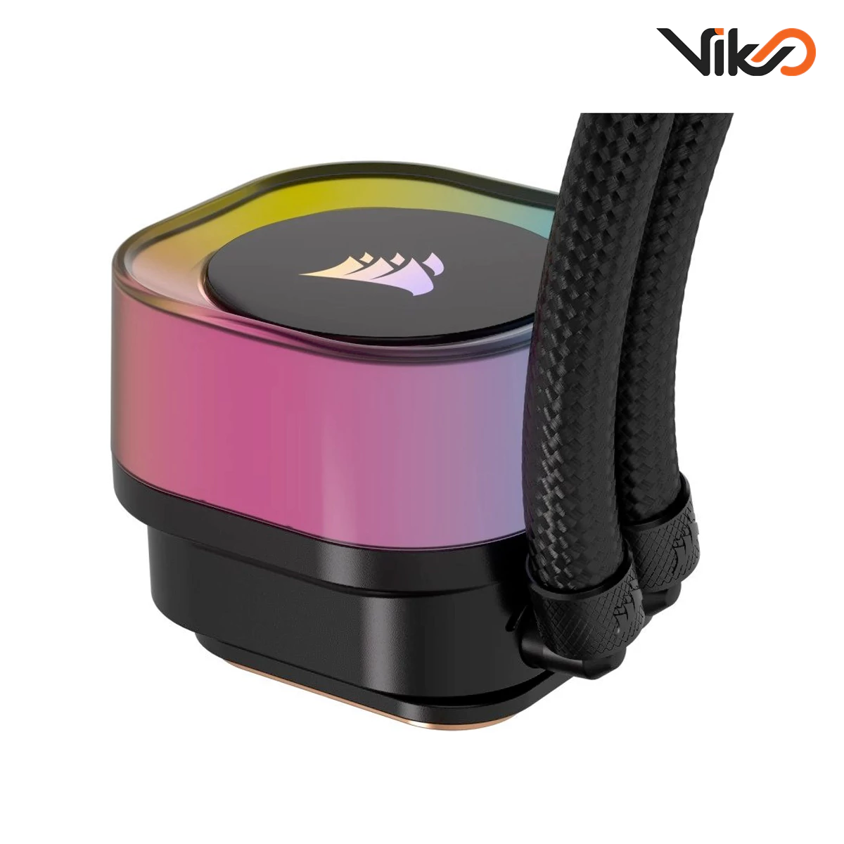 خنک کننده مایع پردازنده کورسیر iCUE LINK H170i RGB AIO Black (6)