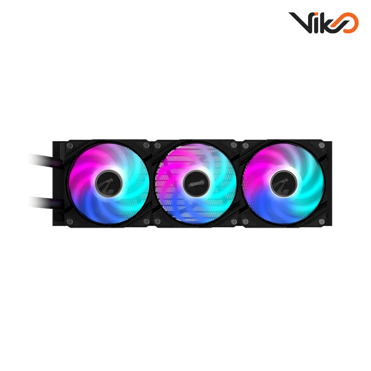 خنک کننده مایع پردازنده گیگابایت مدل AORUS WATERFORCE II 360 (3)