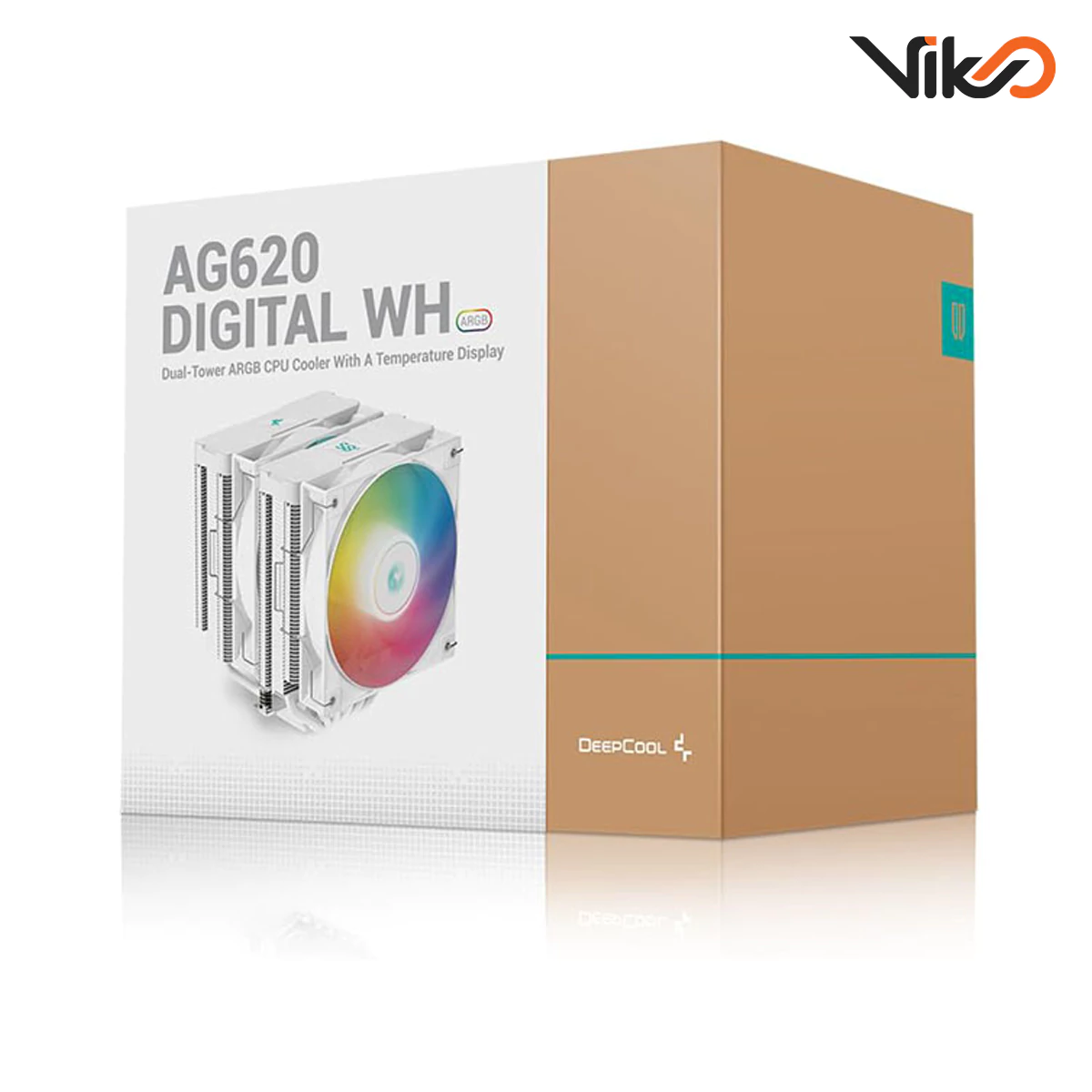 خنک کننده پردازنده دیپ کول مدل AG620 Digital white (4)