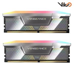 رم کامپیوتر DDR5 دو کاناله 8200 مگاهرتز CL40 کورسیر مدل VENGEANCE RGB ظرفیت 48 گیگابایت (1)