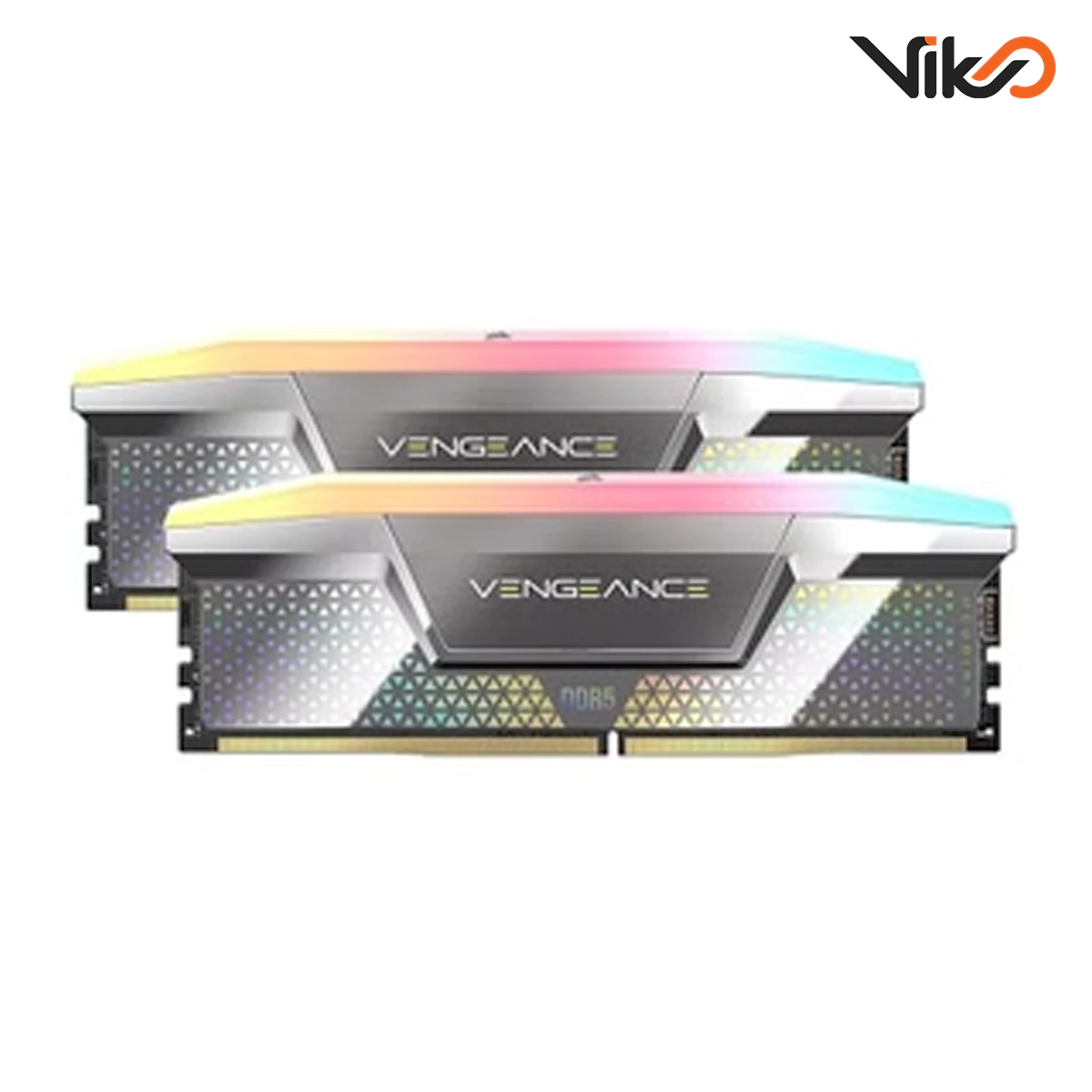 رم کامپیوتر DDR5 دو کاناله 8200 مگاهرتز CL40 کورسیر مدل VENGEANCE RGB ظرفیت 48 گیگابایت (2)