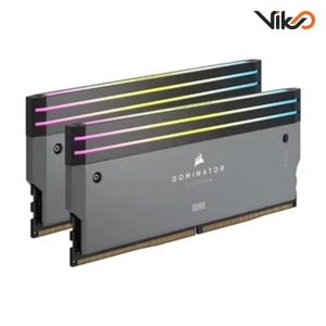 رم کامپیوتر DDR5 دوکاناله کورسیر مدل DOMINATOR TITANIUM AMD EXPO RGB (3)