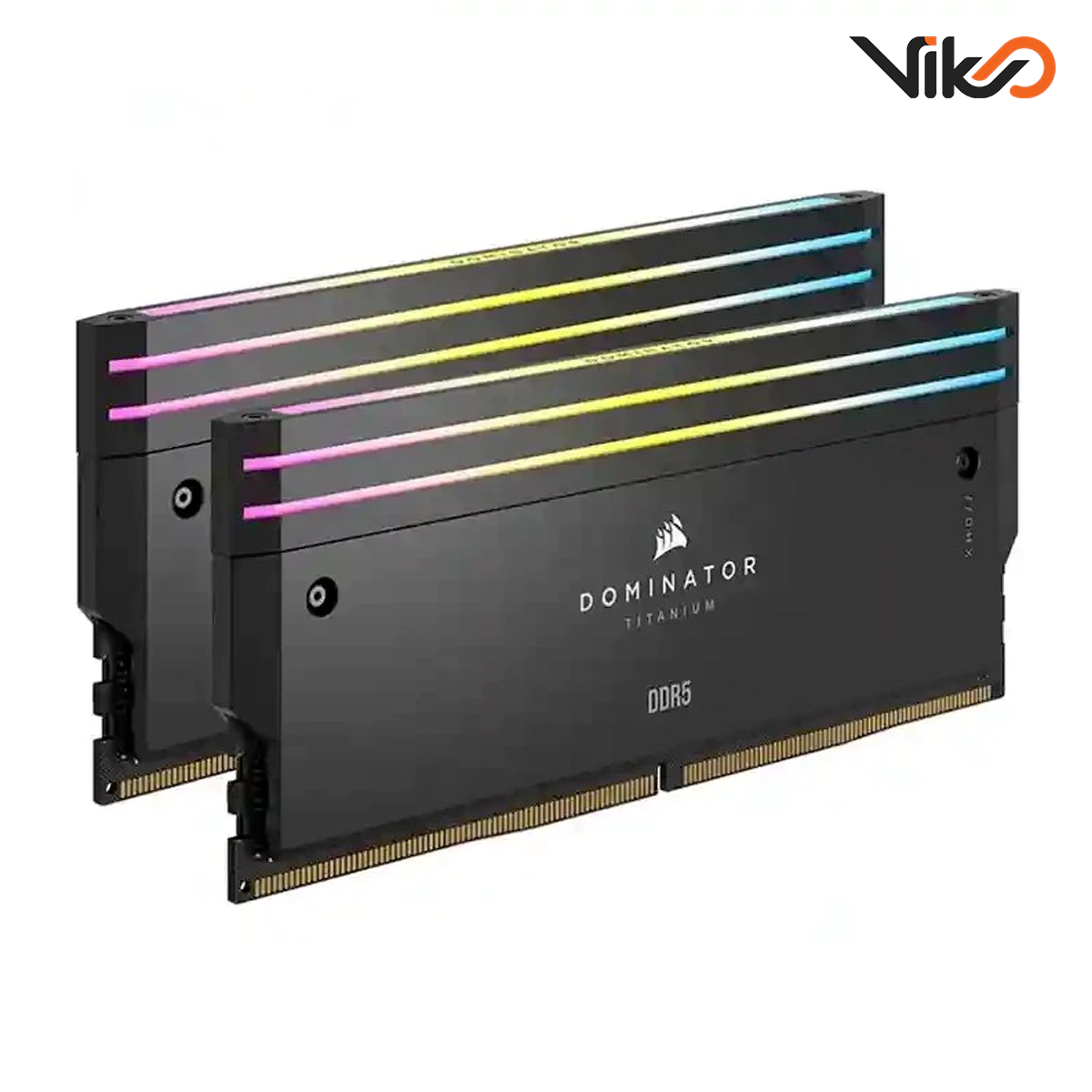 رم کامپیوتر دو کاناله کورسیر مدل DOMINATOR TITANIUM RGB (2)