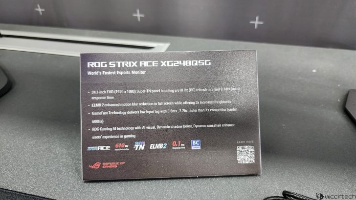 رونمایی از اولین مانیتور گیمینگ 610 هرتزی جهان ROG STRIX ACE