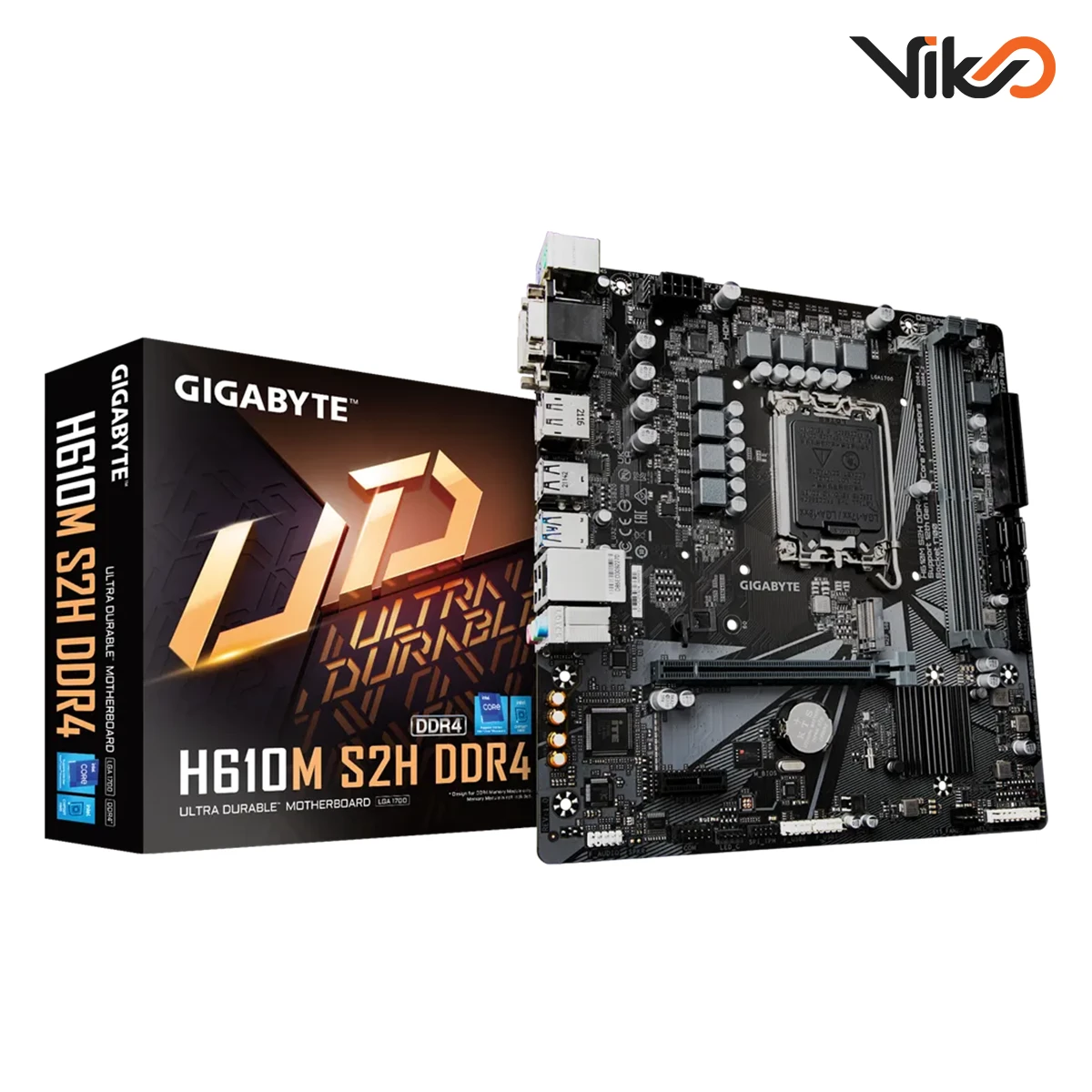 مادربرد گیگابایت مدل H610M S2H DDR4 (1) مادربرد گیگابایت مدل H610M S2H DDR4