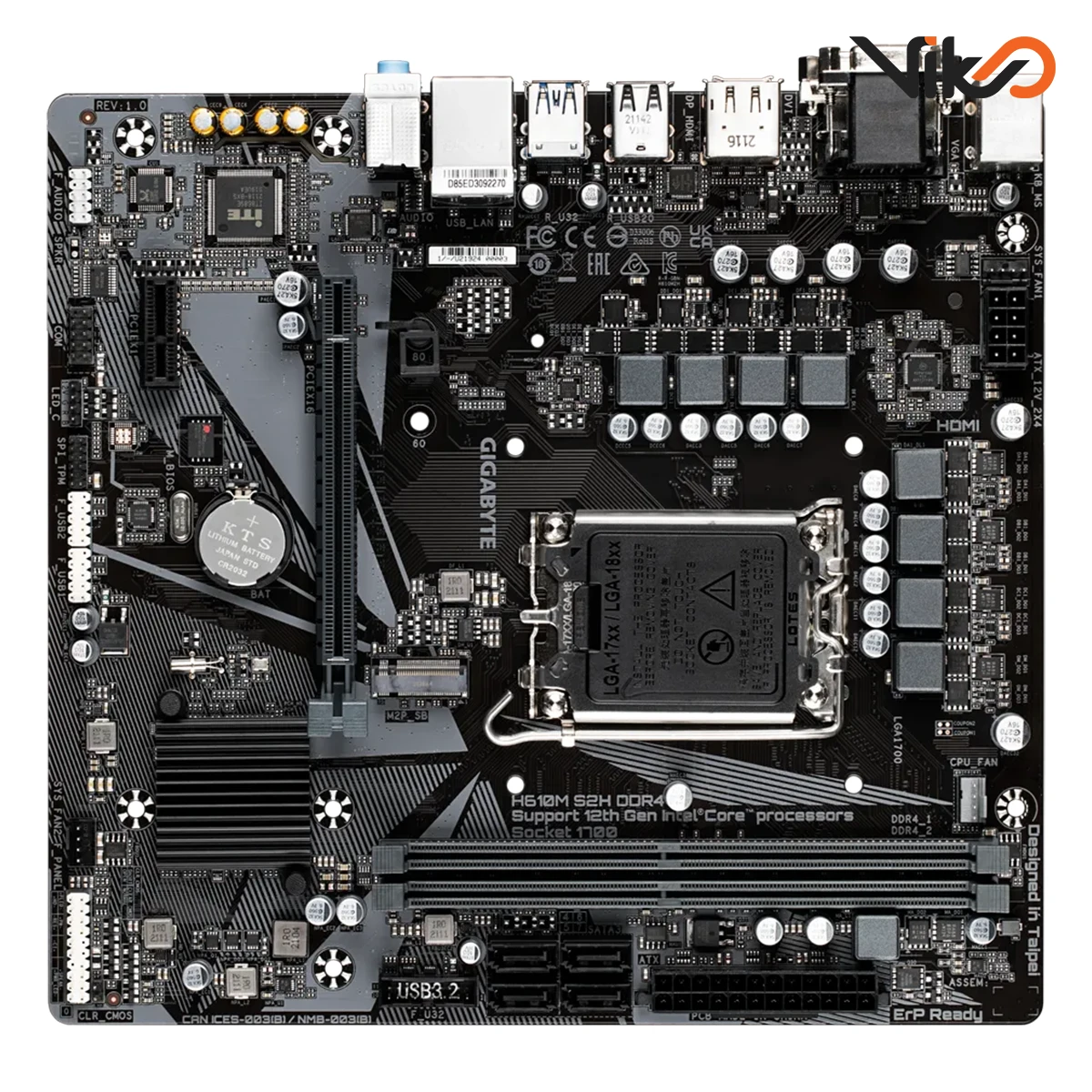 مادربرد گیگابایت مدل H610M S2H DDR4