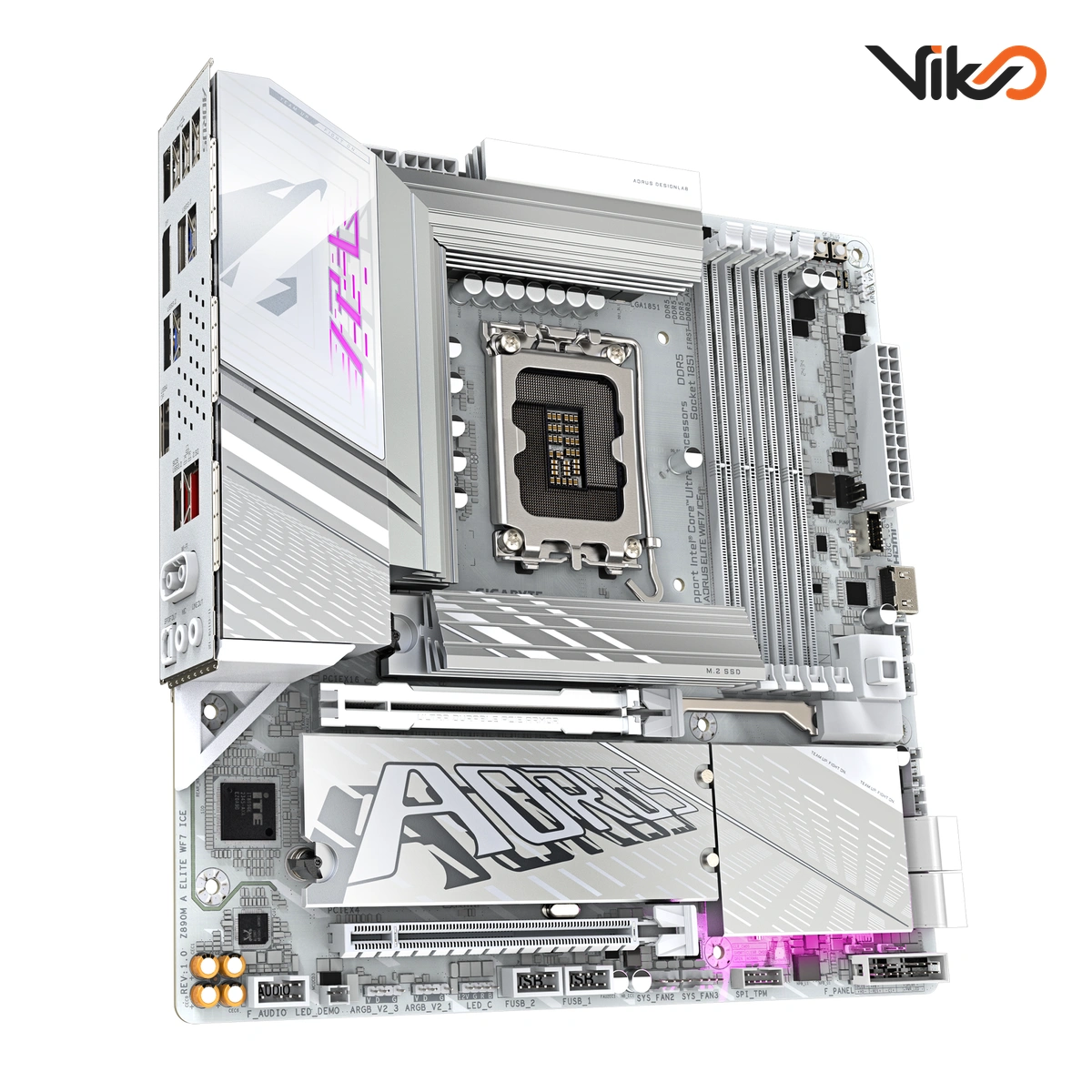 مادربرد گیگابایت مدل Z890M AORUS ELITE WIFI7 ICE