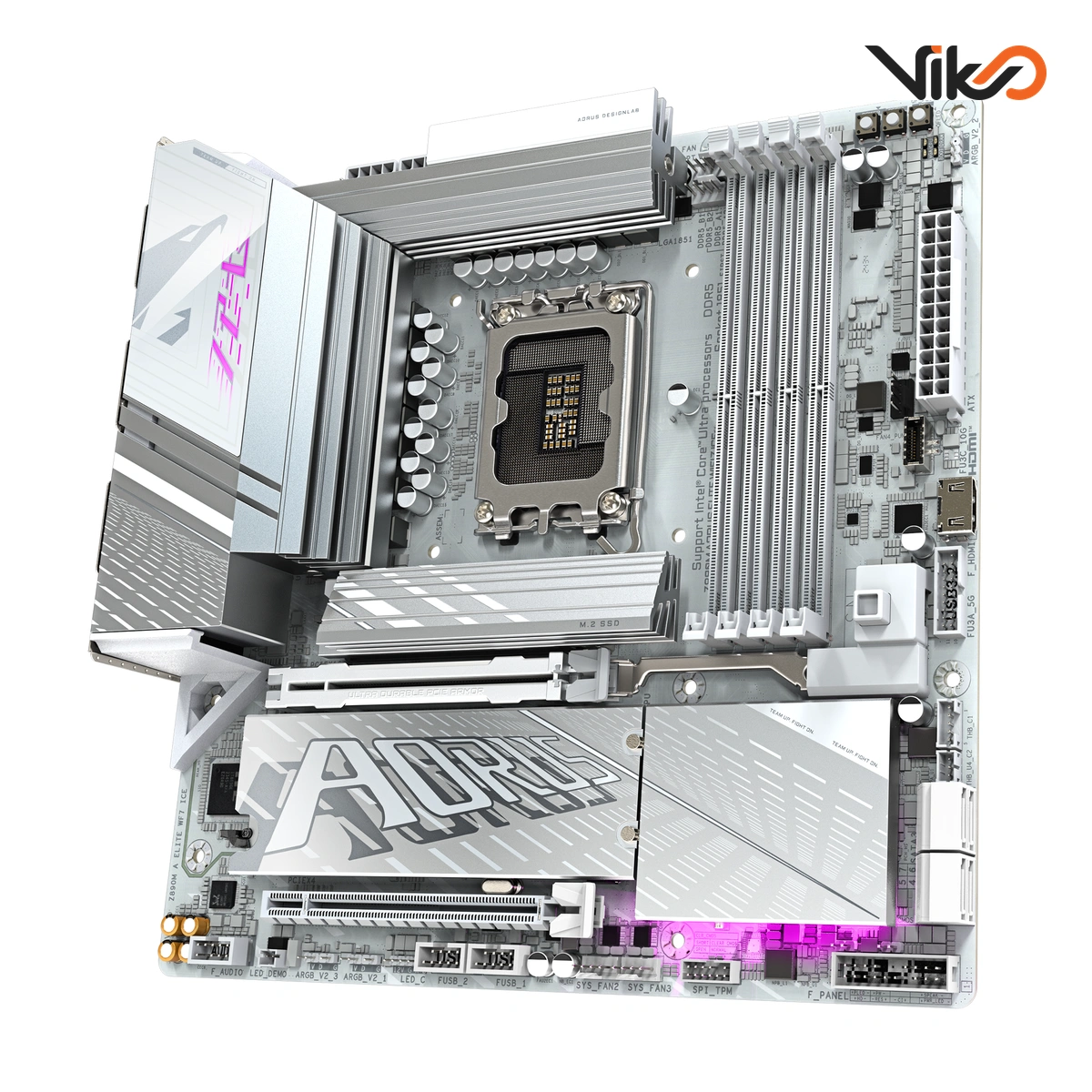 مادربرد گیگابایت مدل Z890M AORUS ELITE WIFI7 ICE